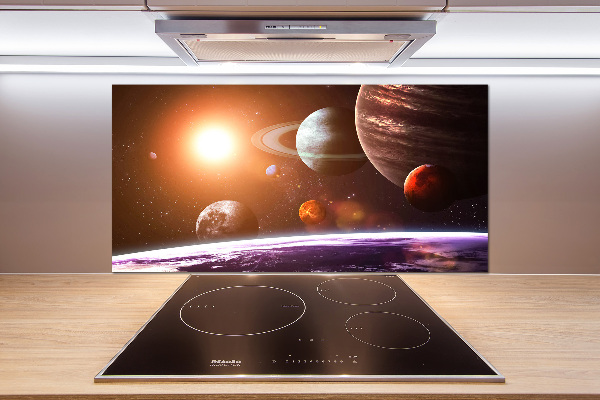 Cooker splashback Solar system