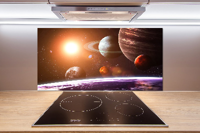 Cooker splashback Solar system