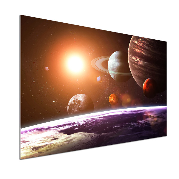 Cooker splashback Solar system