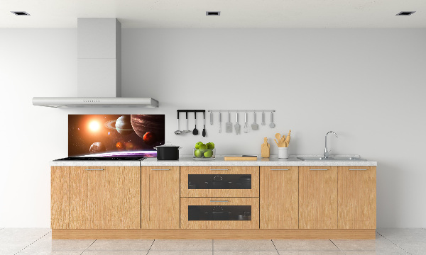 Cooker splashback Solar system