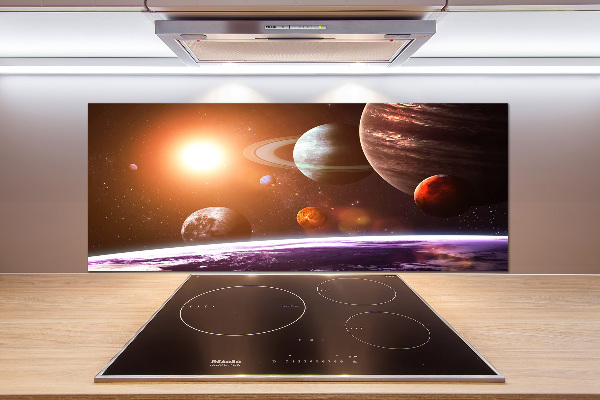 Cooker splashback Solar system