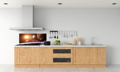 Cooker splashback Solar system