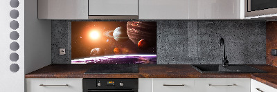 Cooker splashback Solar system