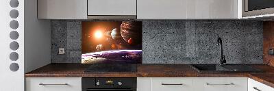 Cooker splashback Solar system