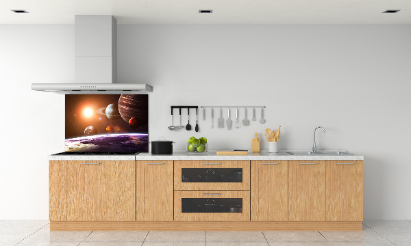 Cooker splashback Solar system