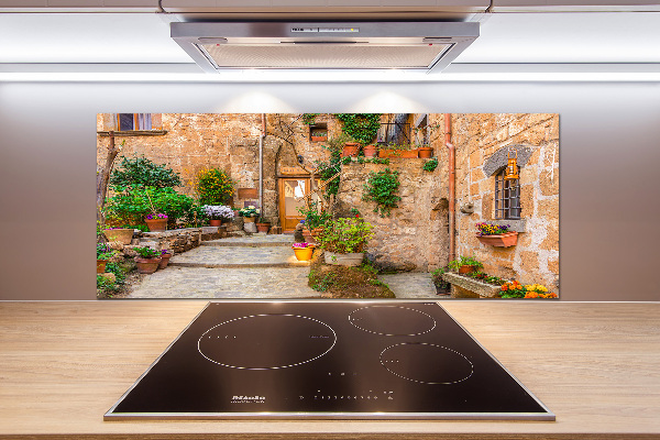 Cooker splashback Charming street