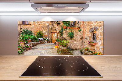 Cooker splashback Charming street