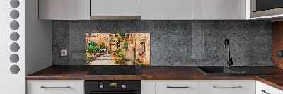 Cooker splashback Charming street