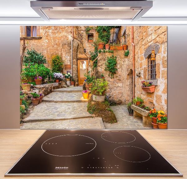 Cooker splashback Charming street