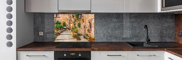 Cooker splashback Charming street