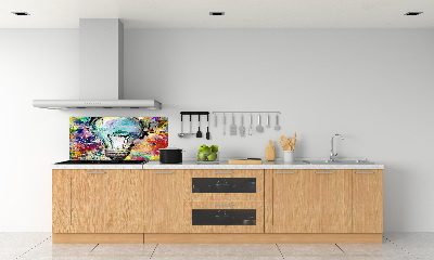 Splashback panel for kitchen Bulb