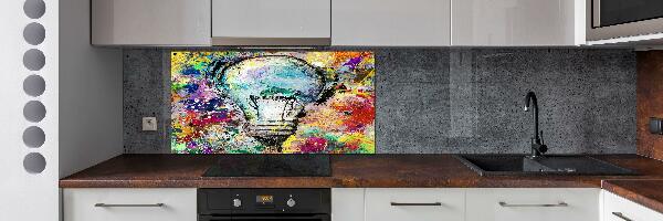 Splashback panel for kitchen Bulb