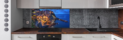 Cooker splashback Manarola Italy