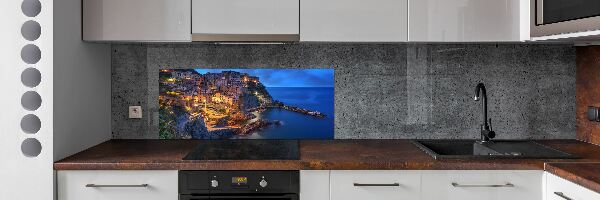 Cooker splashback Manarola Italy