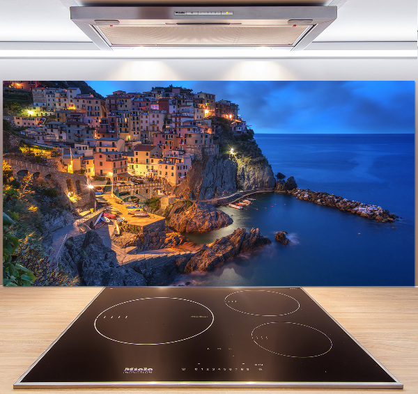 Cooker splashback Manarola Italy