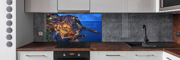 Cooker splashback Manarola Italy