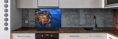 Cooker splashback Manarola Italy