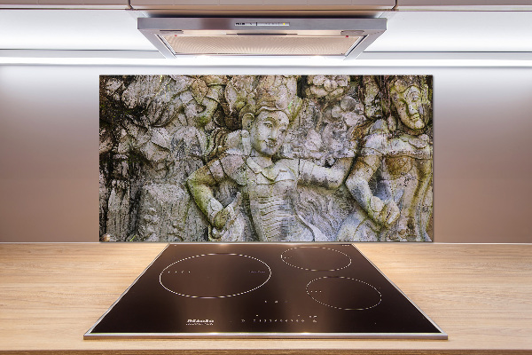 Cooker splashback Stone sculpture