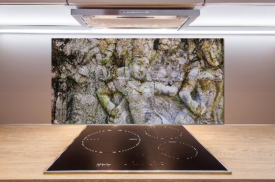 Cooker splashback Stone sculpture