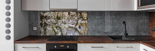 Cooker splashback Stone sculpture