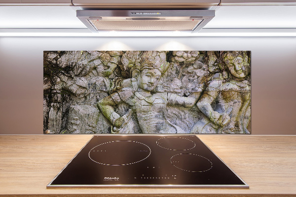 Cooker splashback Stone sculpture