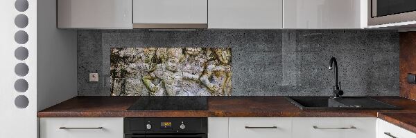 Cooker splashback Stone sculpture