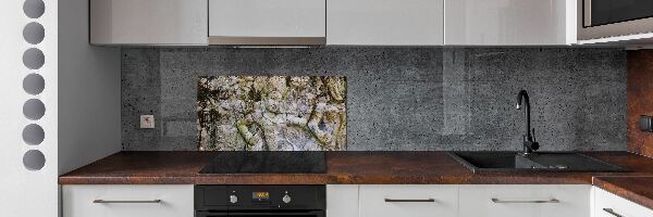 Cooker splashback Stone sculpture