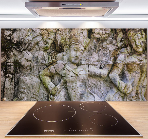 Cooker splashback Stone sculpture