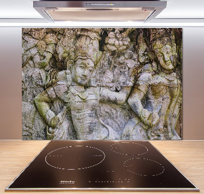 Cooker splashback Stone sculpture