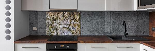 Cooker splashback Stone sculpture