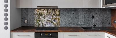 Cooker splashback Stone sculpture