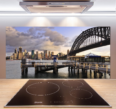 Cooker splashback Bridge in Sydney