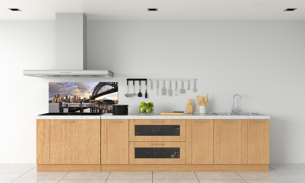 Cooker splashback Bridge in Sydney