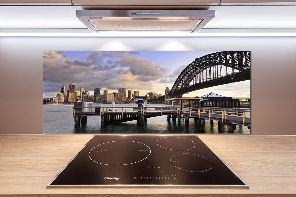 Cooker splashback Bridge in Sydney