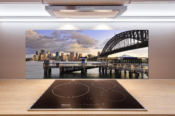 Cooker splashback Bridge in Sydney