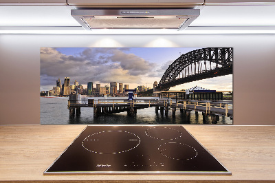 Cooker splashback Bridge in Sydney