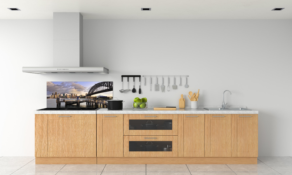 Cooker splashback Bridge in Sydney