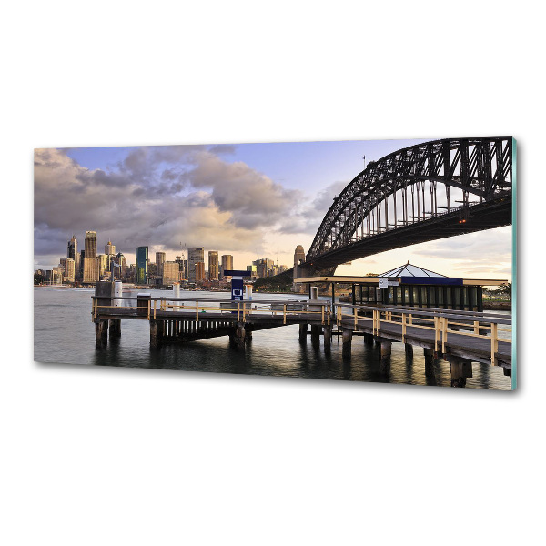 Cooker splashback Bridge in Sydney