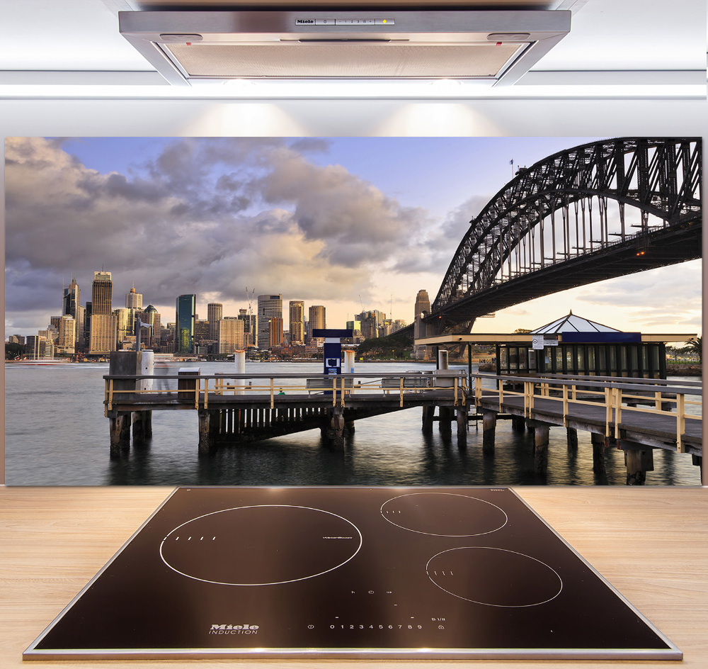 Cooker splashback Bridge in Sydney