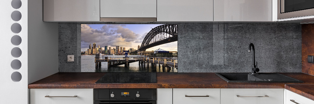 Cooker splashback Bridge in Sydney