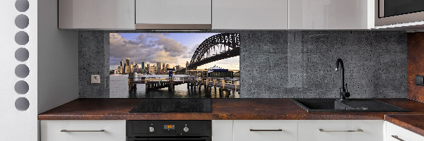 Cooker splashback Bridge in Sydney