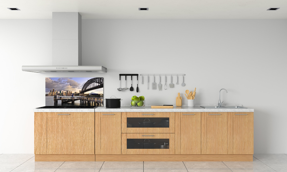 Cooker splashback Bridge in Sydney