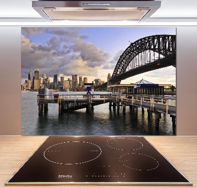 Cooker splashback Bridge in Sydney