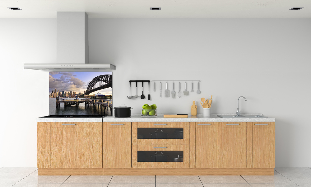 Cooker splashback Bridge in Sydney