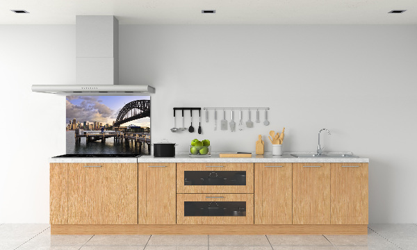 Cooker splashback Bridge in Sydney