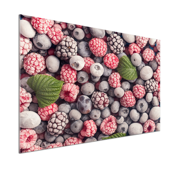 Cooker splashback Frozen forest fruit