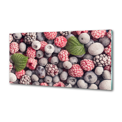 Cooker splashback Frozen forest fruit