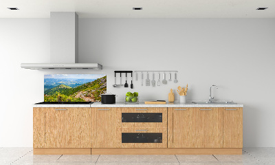 Kitchen splashback Green hills