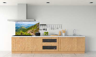 Kitchen splashback Green hills