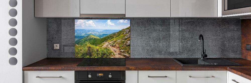 Kitchen splashback Green hills